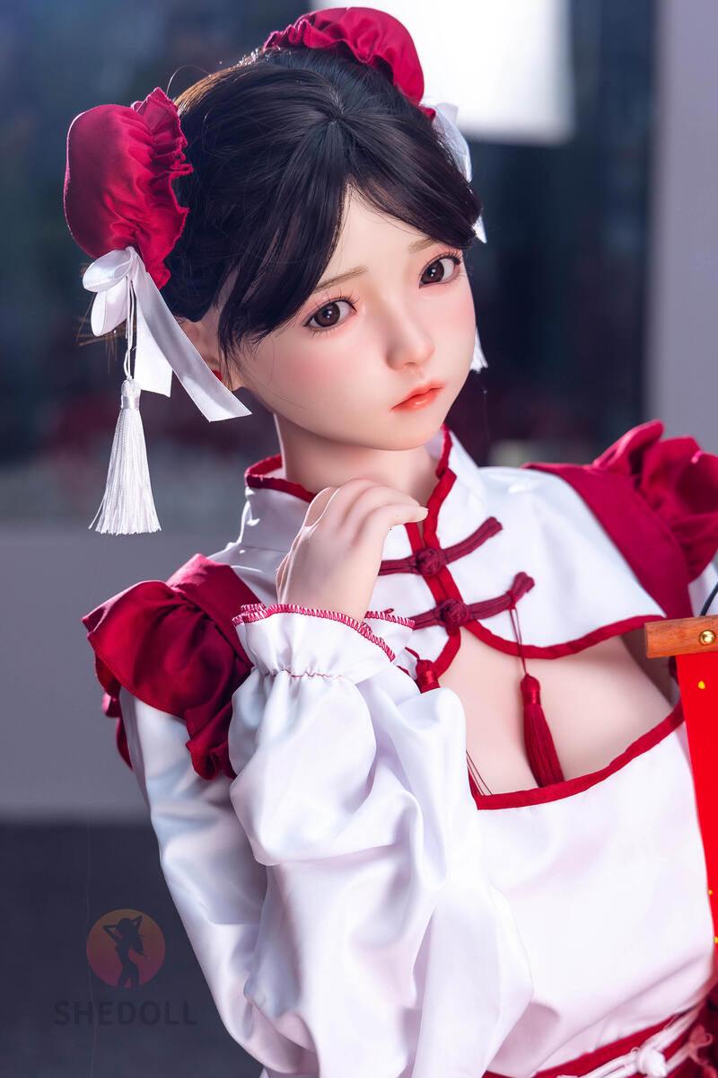 SHEDOLL – Luo Xiaoyi - 148cm/4ft10 C-cup - Silicone Head + TPE Body Sex Doll - 76dollshop