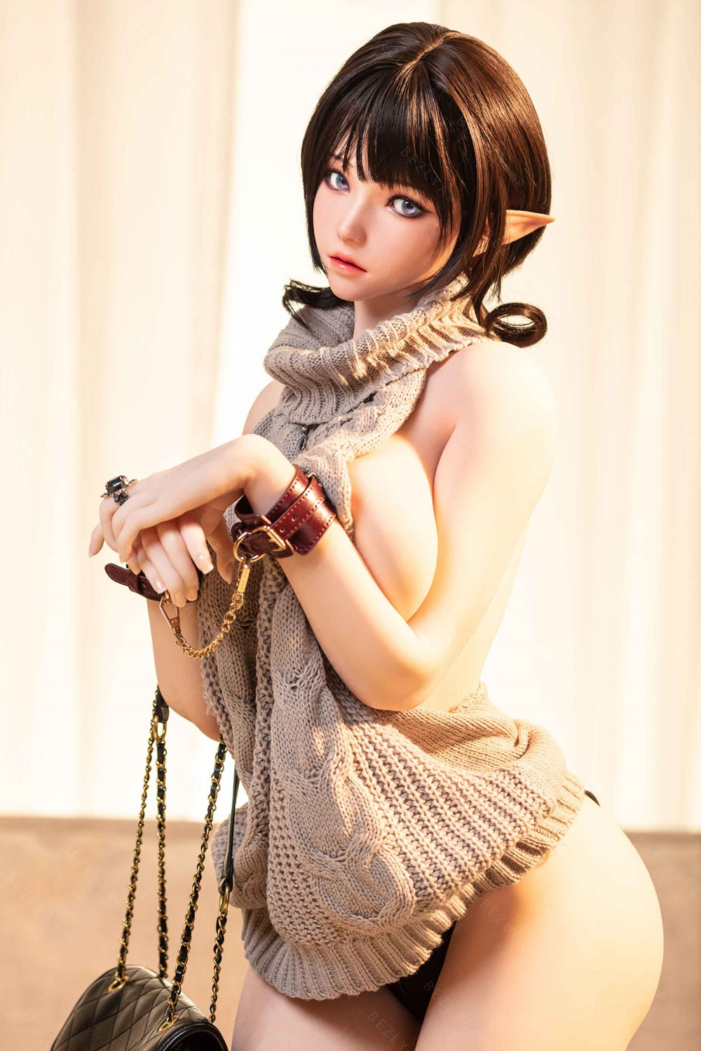Bezlya - 鈴蘭 - 149cm/4ft10.75 - 2.0 D 杯 - 矽膠頭 + TPE 身體性玩偶