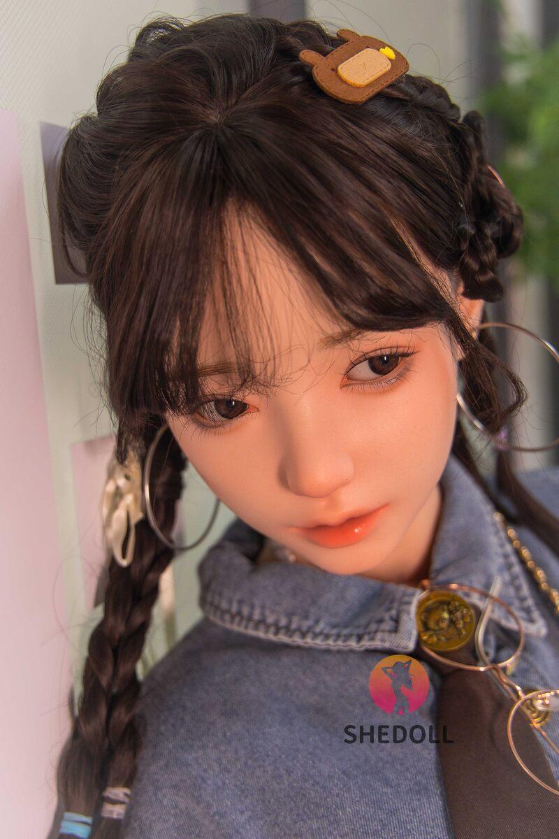 SHEDOLL – Zhiyuan - 158cm/5ft2 C-cup - Silicone Head + TPE Body Sex Doll - 76dollshop