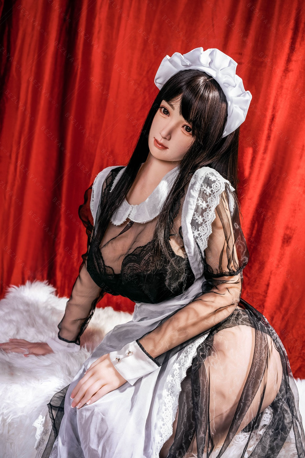 Bezlya - Clitoria - 155cm/5ft1 - 2.0 F-cup - Silicone Head + TPE Body Sex Doll