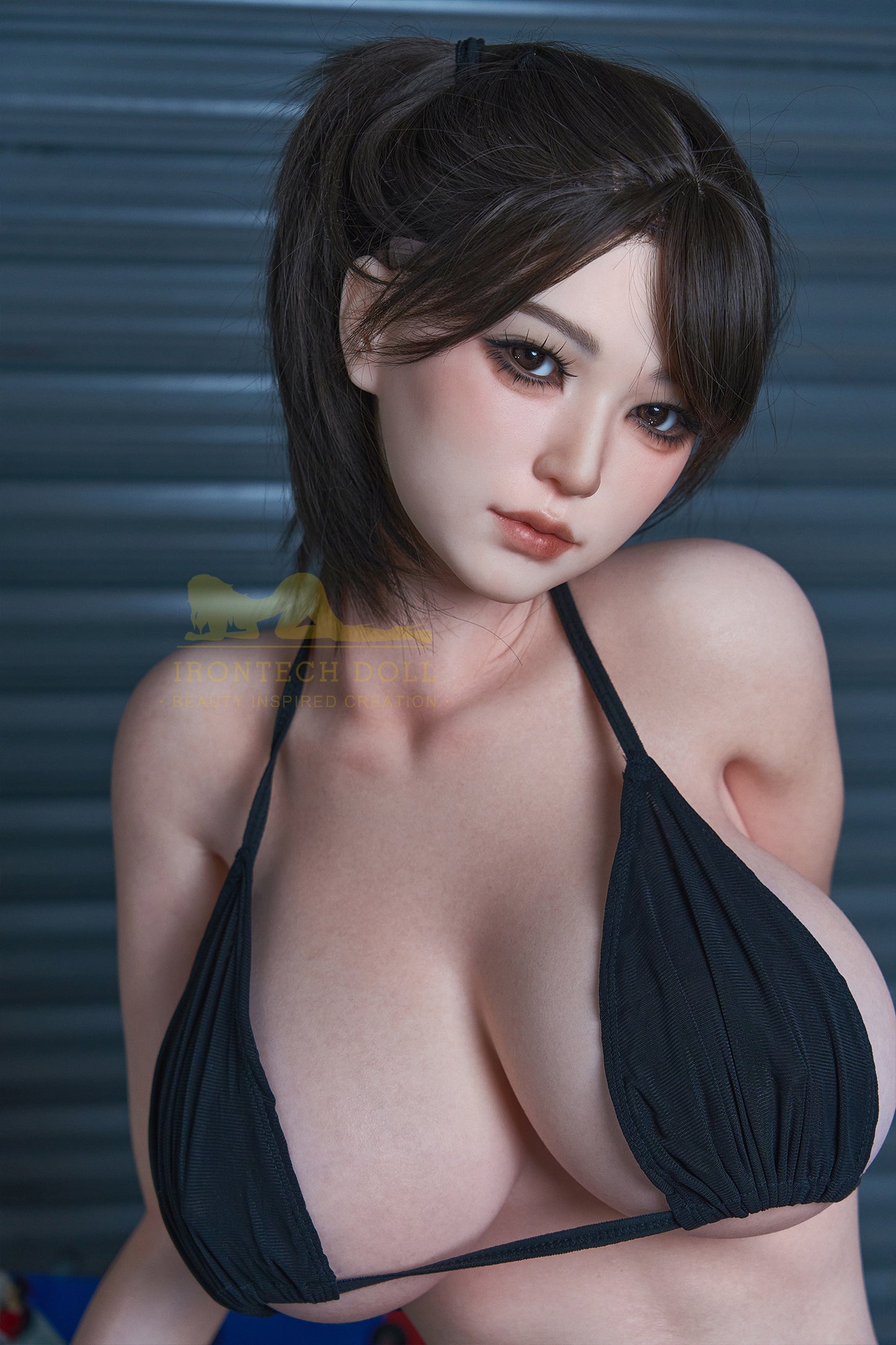 Irontech 娃娃 – Liisi - 158 公分/5 英尺2 D 杯矽膠性玩偶