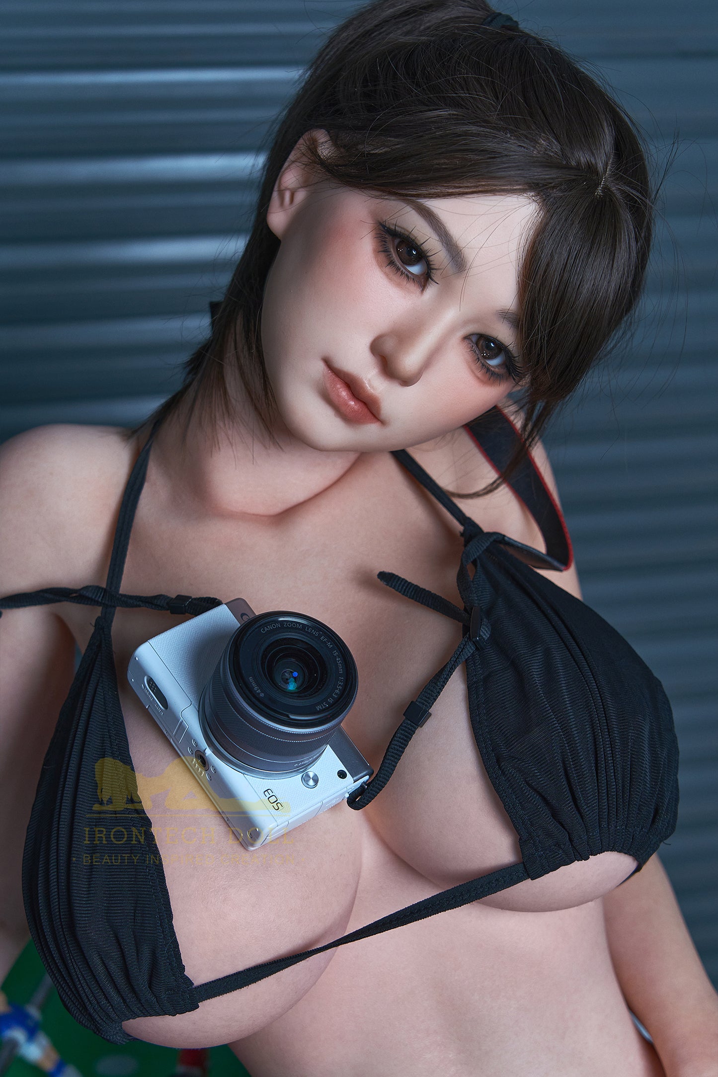 Irontech 娃娃 – Liisi - 158 公分/5 英尺2 D 杯矽膠性玩偶