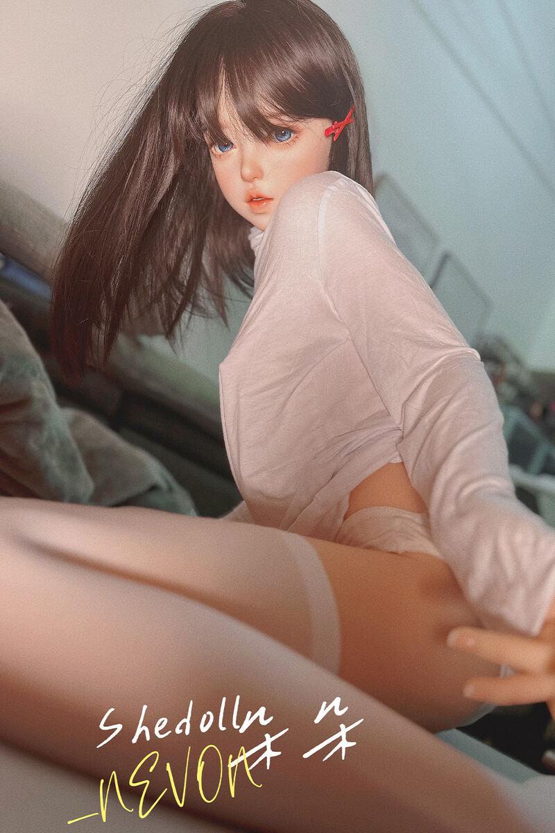 SHEDOLL – Duoduo - 148cm/4ft10 C-cup - Silicone Head + TPE Body Sex Doll - 76dollshop