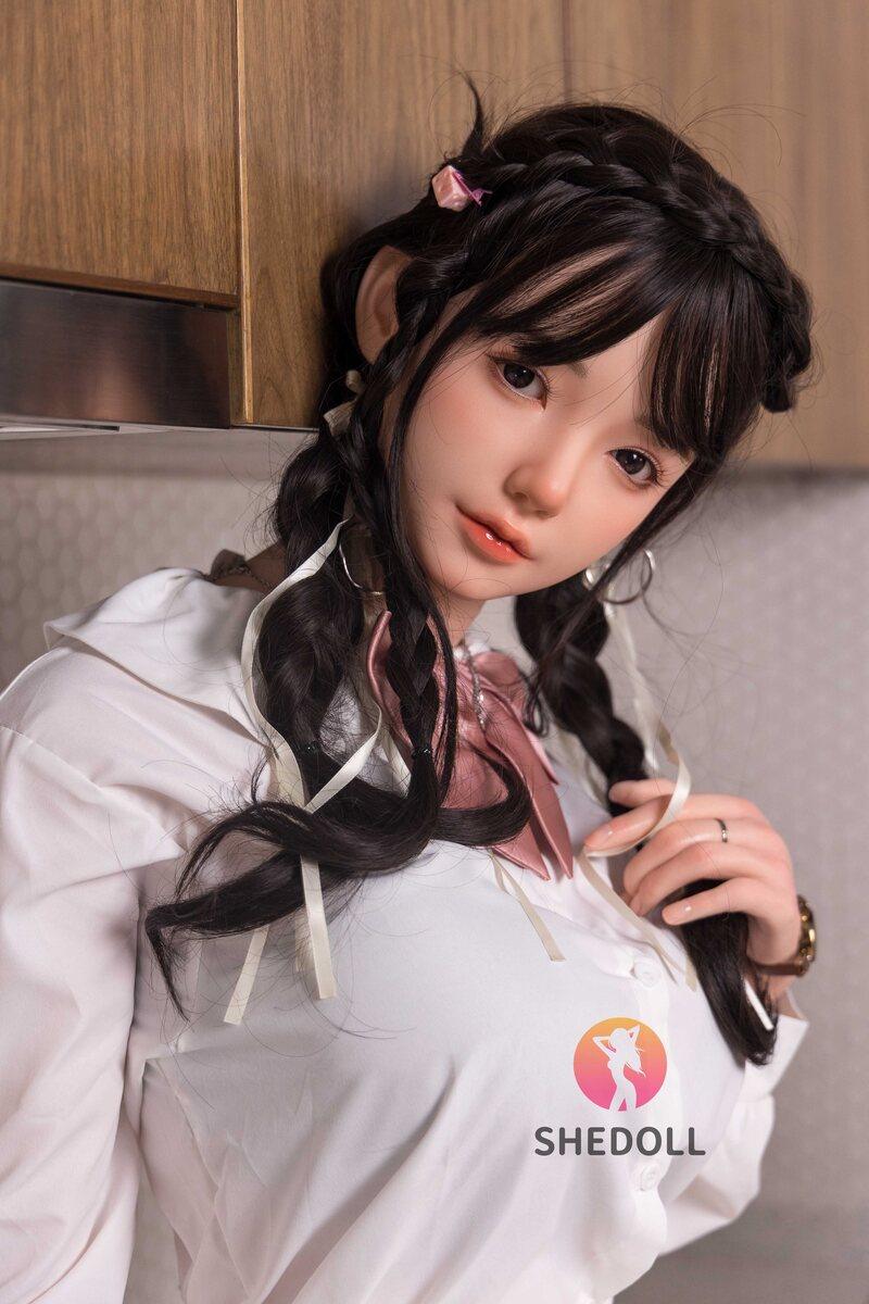 SHEDOLL – Zhiyuan - 165cm/5ft5 E-cup - Silicone Head + TPE Body Sex Doll - 76dollshop