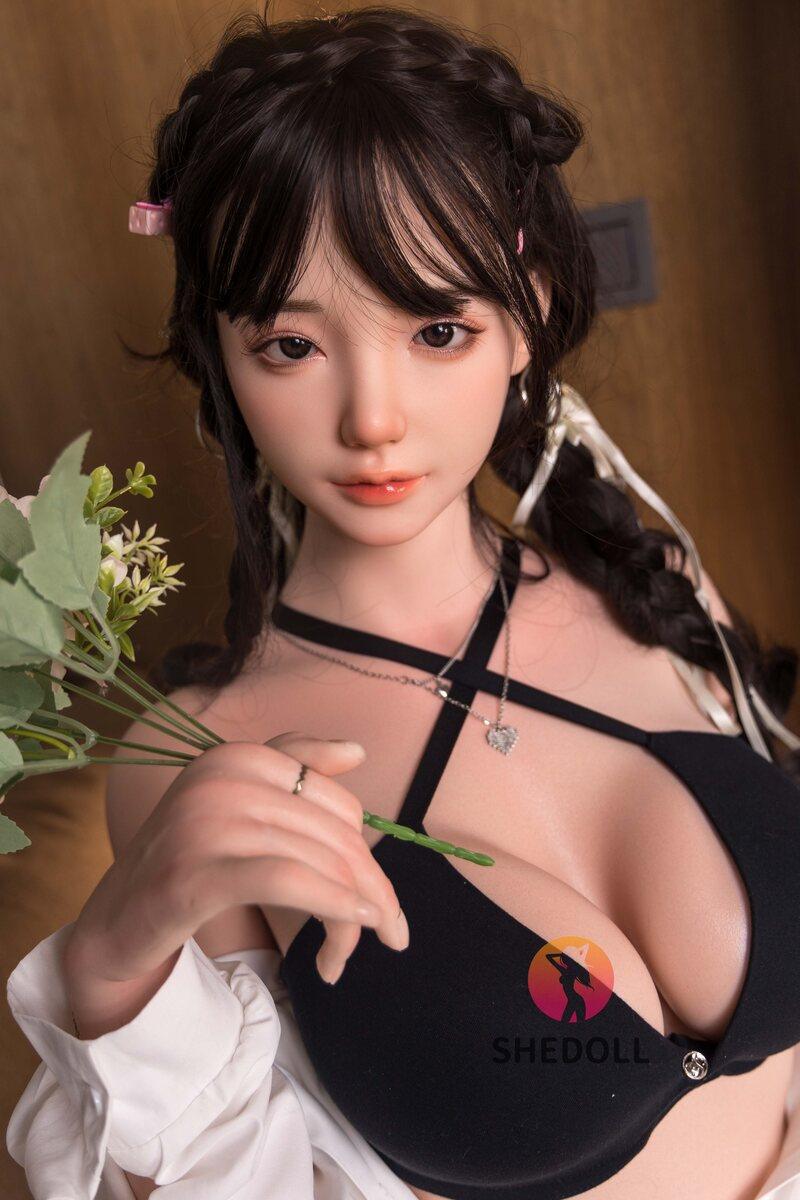 SHEDOLL – Zhiyuan - 165cm/5ft5 E-cup - Silicone Head + TPE Body Sex Doll - 76dollshop