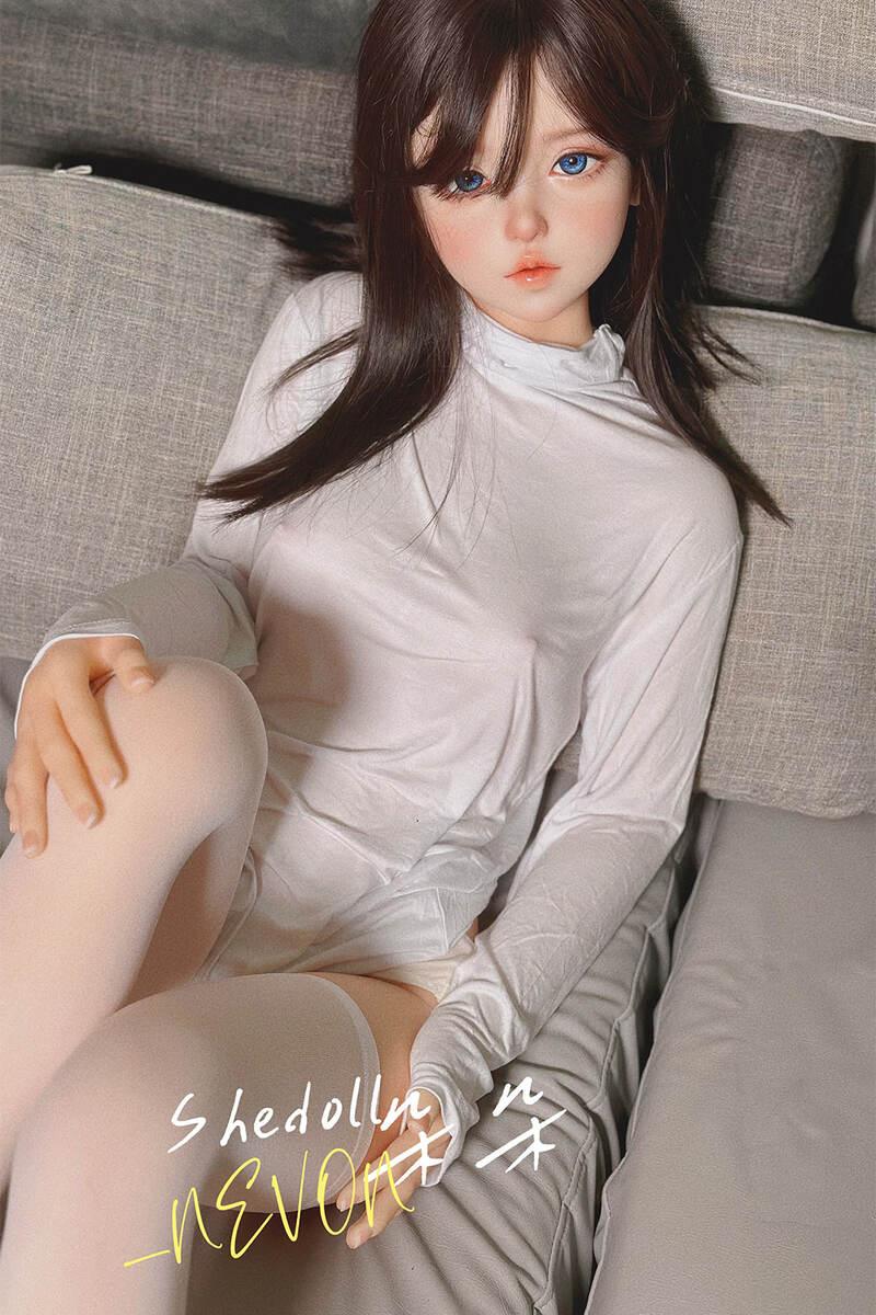 SHEDOLL – Duoduo - 148cm/4ft10 C-cup - Silicone Head + TPE Body Sex Doll - 76dollshop