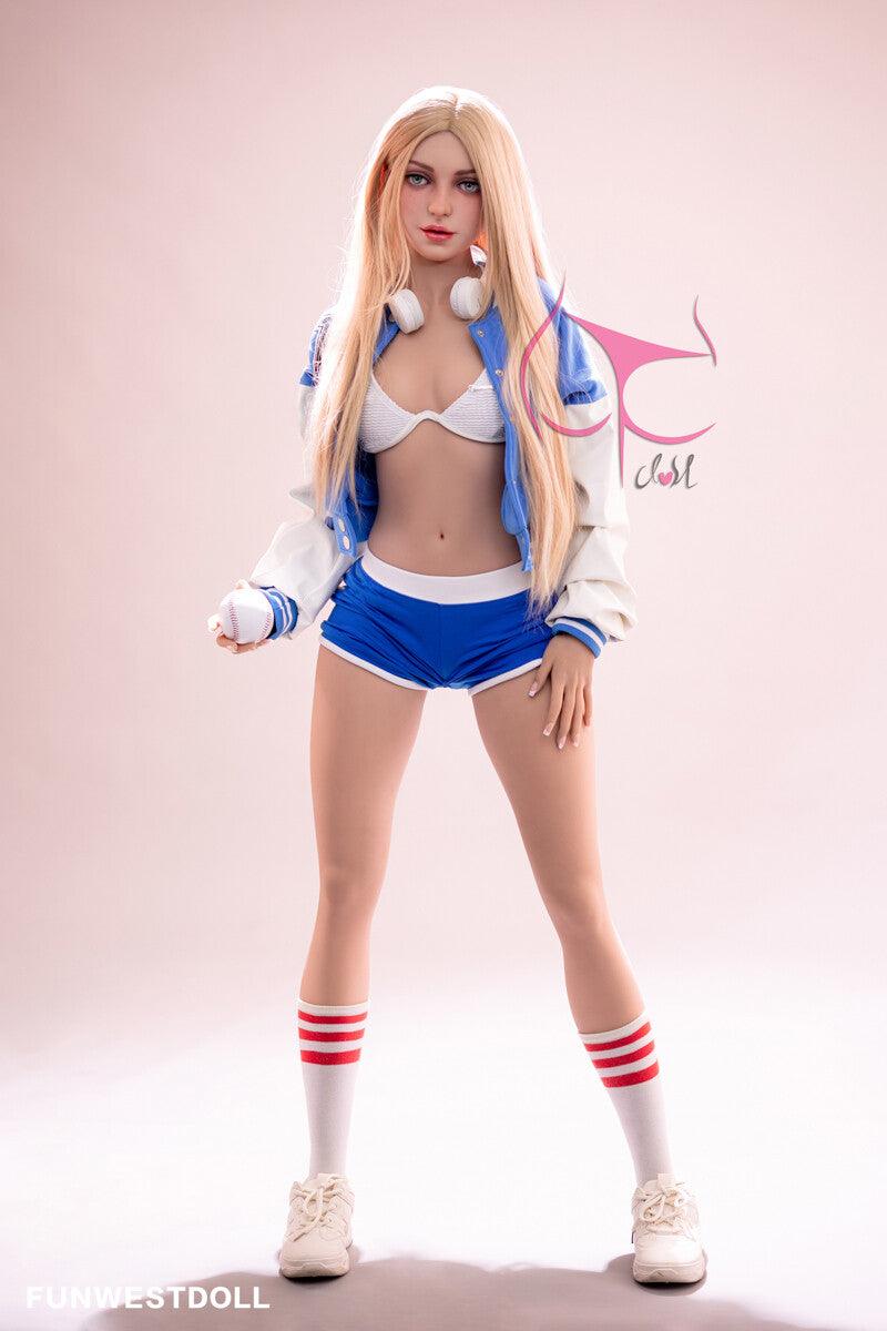 FunWest Doll - Eudora - 159cm/5ft2 A-cup - TPE Sex Doll - 76dollshop