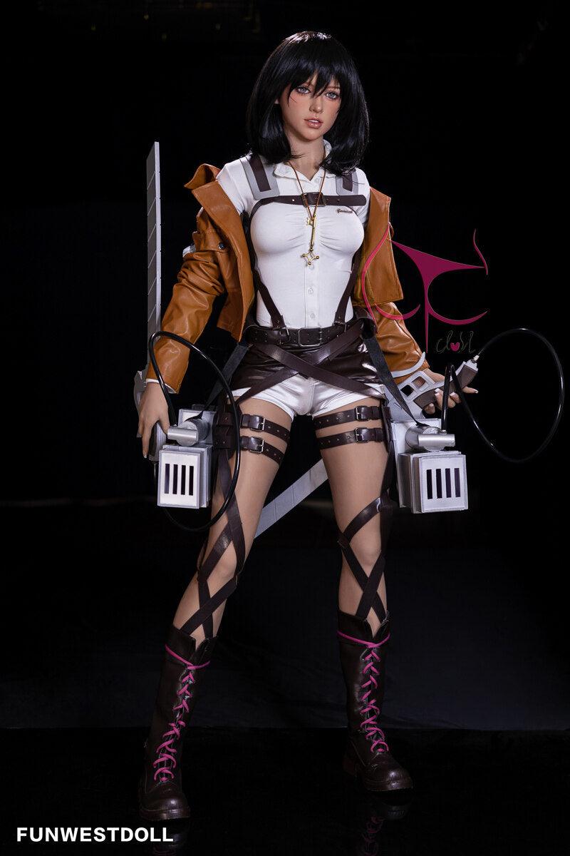 FunWest Doll - Chloe - 159cm/5ft3 A-cup - TPE Sex Doll - 76dollshop