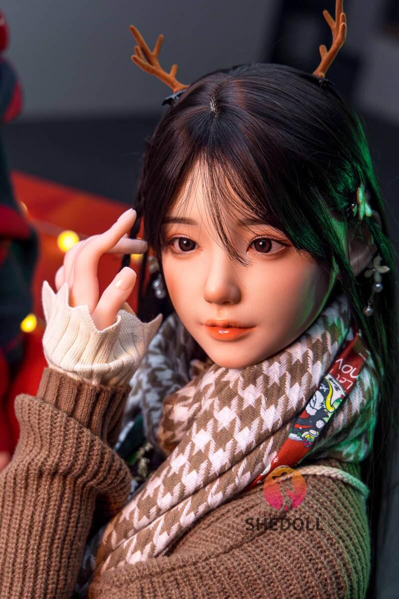 SHEDOLL – Zhiyuan - 158cm/5ft2 C-cup - Silicone Head + TPE Body Sex Doll - 76dollshop