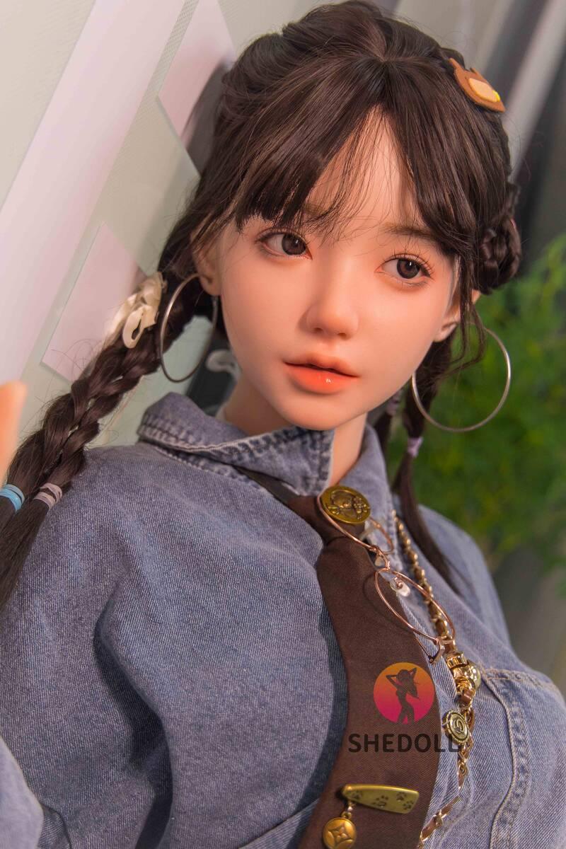 SHEDOLL – Zhiyuan - 158cm/5ft2 C-cup - Silicone Head + TPE Body Sex Doll - 76dollshop