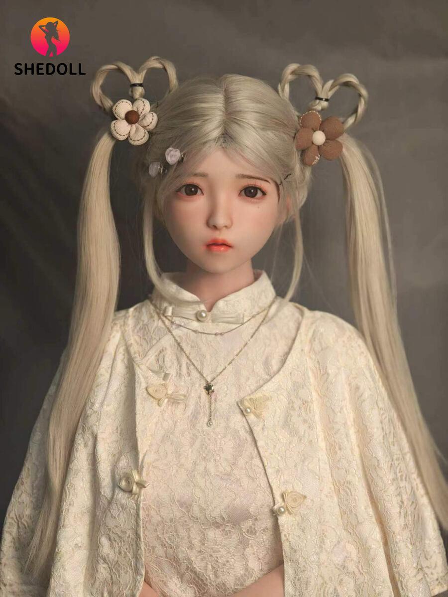 SHEDOLL – Luo Xiaoyi - 148cm/4ft10 C-cup - Silicone Head + TPE Body Sex Doll - 76dollshop
