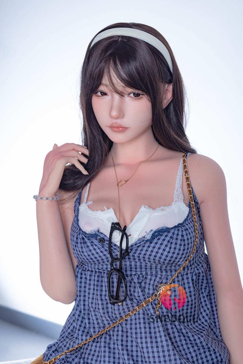 SHEDOLL – Achu - 158cm/5ft2 C-cup - Silicone Head + TPE Body Sex Doll - 76dollshop