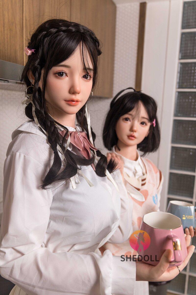 SHEDOLL – Zhiyuan - 165cm/5ft5 E-cup - Silicone Head + TPE Body Sex Doll - 76dollshop