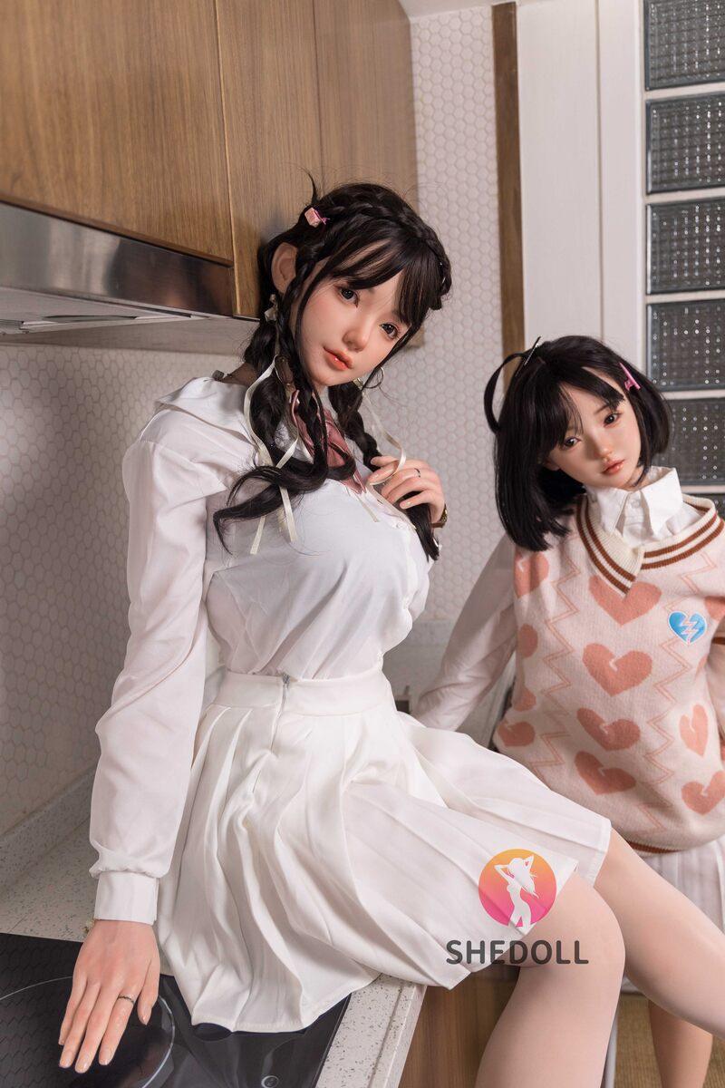SHEDOLL – Zhiyuan - 165cm/5ft5 E-cup - Silicone Head + TPE Body Sex Doll - 76dollshop