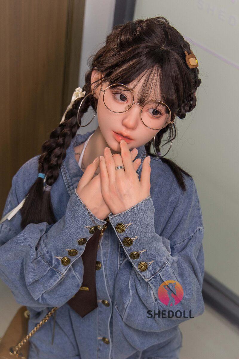 SHEDOLL – Zhiyuan - 158cm/5ft2 C-cup - Silicone Head + TPE Body Sex Doll - 76dollshop