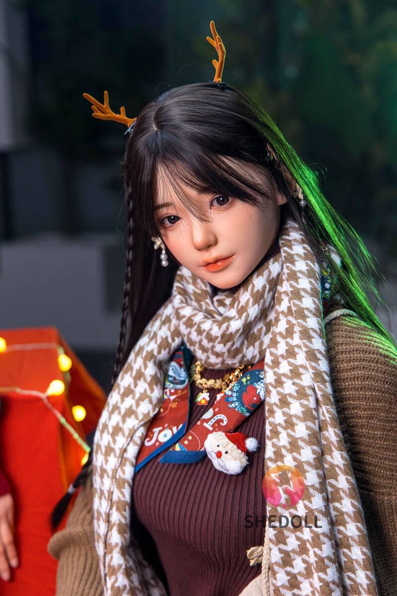 SHEDOLL – Zhiyuan - 158cm/5ft2 C-cup - Silicone Head + TPE Body Sex Doll - 76dollshop