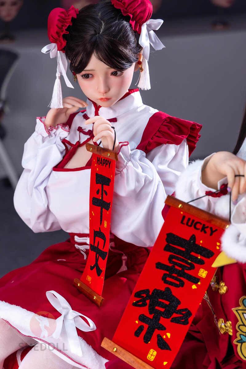SHEDOLL – Luo Xiaoyi - 148cm/4ft10 C-cup - Silicone Head + TPE Body Sex Doll - 76dollshop