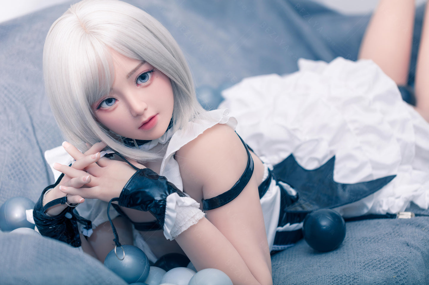 Bezlya - Convallaria - 155cm/5ft1 - 2.0 B-cup - Silicone Head + TPE Body Sex Doll - 76dollshop