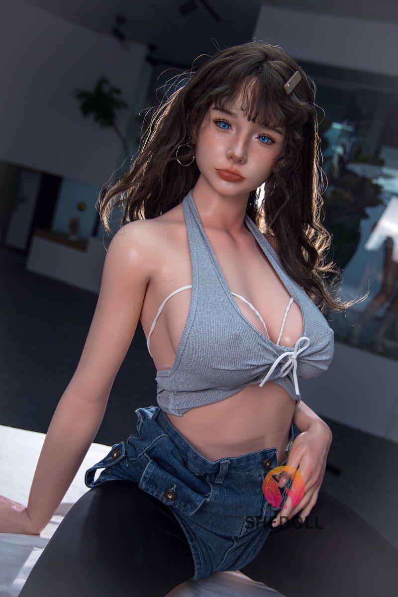 SHEDOLL – Tasha - 165cm/5ft5 E-cup - Silicone Head + TPE Body Sex Doll - 76dollshop