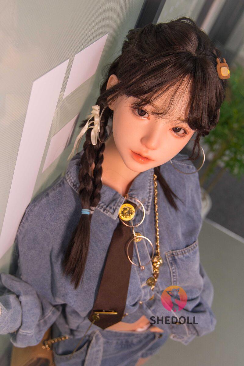 SHEDOLL – Zhiyuan - 158cm/5ft2 C-cup - Silicone Head + TPE Body Sex Doll - 76dollshop