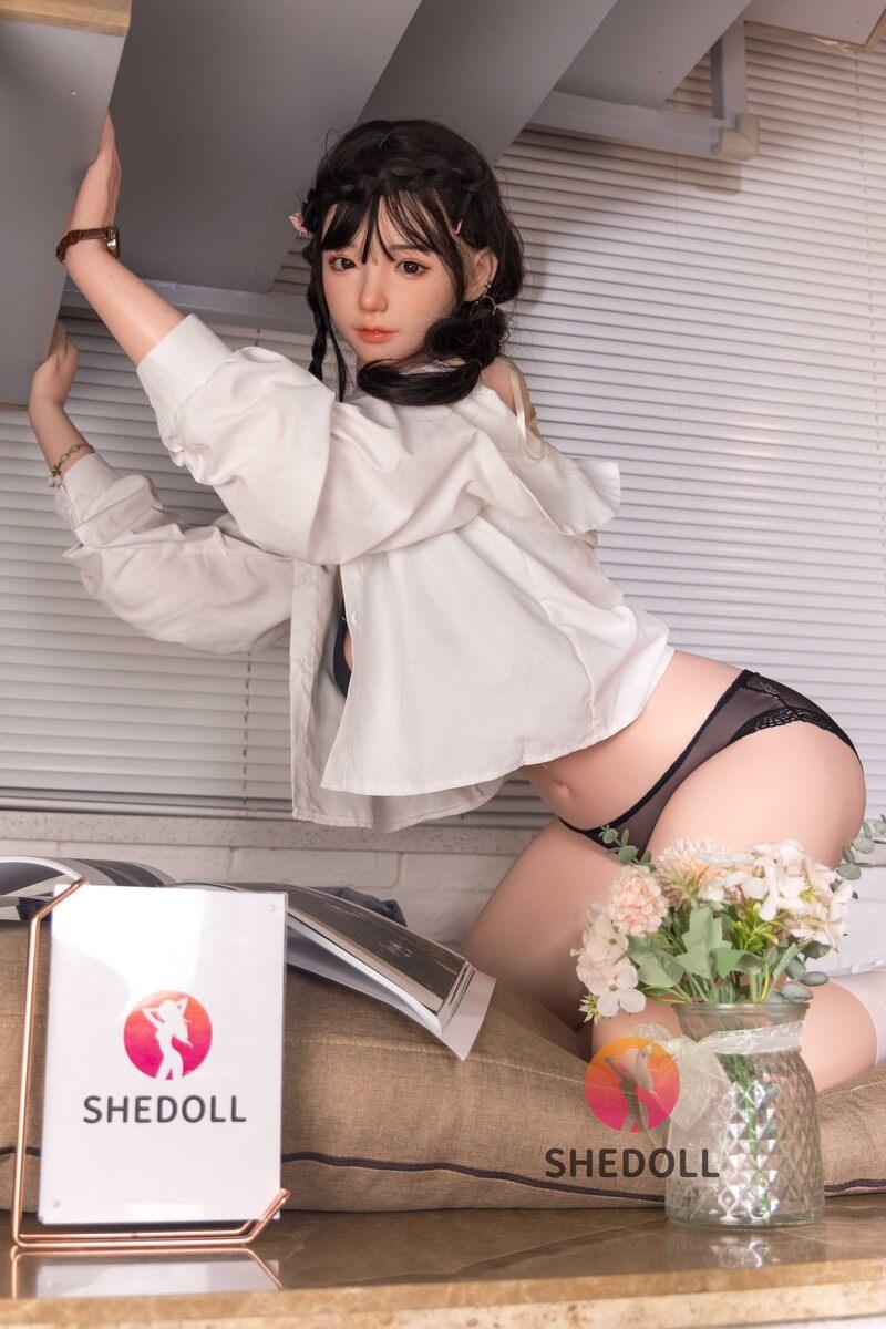 SHEDOLL – Zhiyuan - 165cm/5ft5 E-cup - Silicone Head + TPE Body Sex Doll - 76dollshop