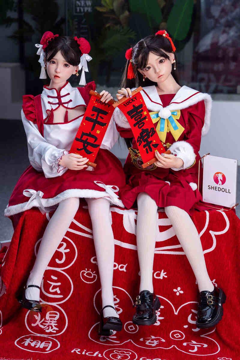SHEDOLL – Luo Xiaoyi - 148cm/4ft10 C-cup - Silicone Head + TPE Body Sex Doll - 76dollshop