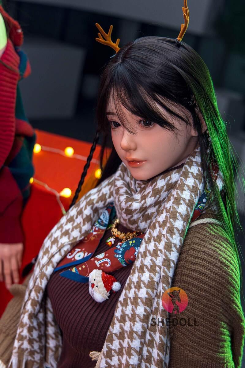 SHEDOLL – Zhiyuan - 158cm/5ft2 C-cup - Silicone Head + TPE Body Sex Doll - 76dollshop