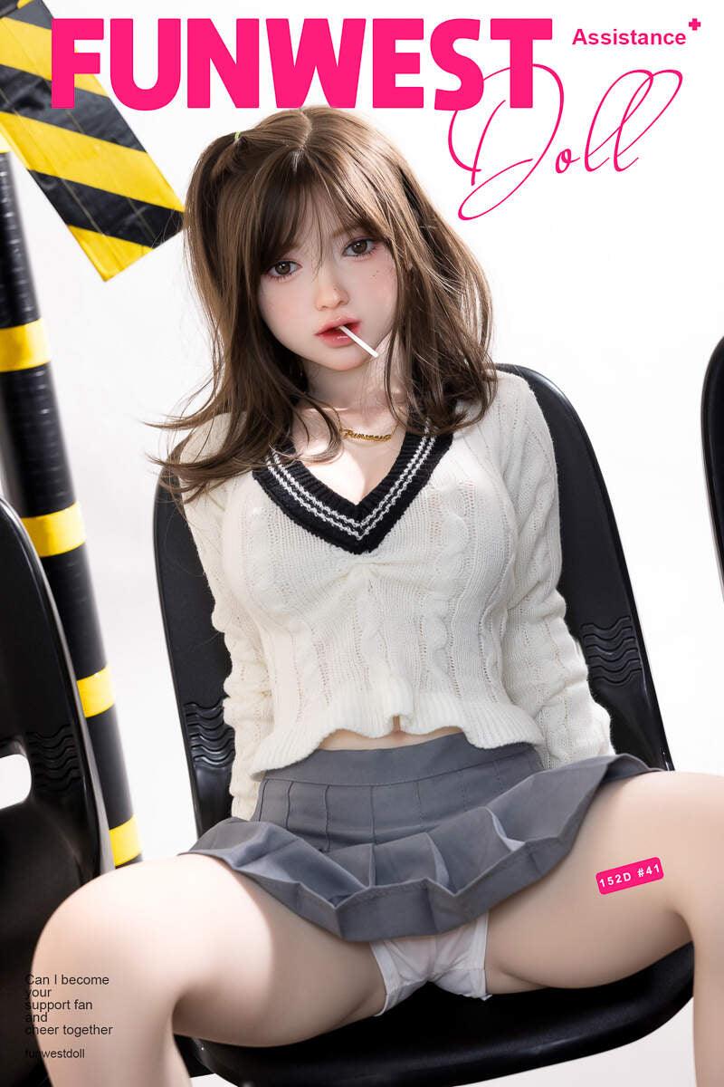 FunWest Doll - Amy - 152cm/4ft12 D-cup - TPE Sex Doll - 76dollshop