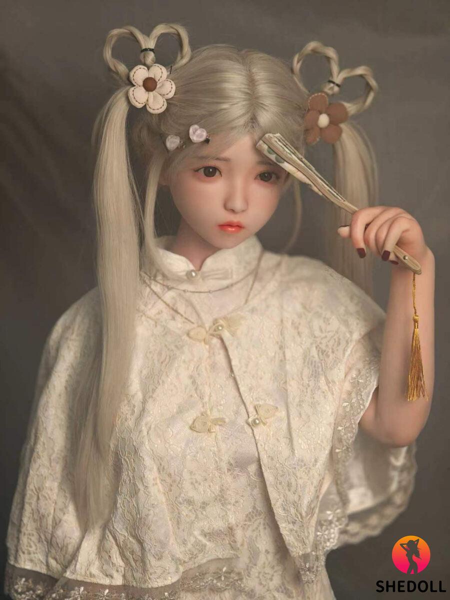 SHEDOLL – Luo Xiaoyi - 148cm/4ft10 C-cup - Silicone Head + TPE Body Sex Doll - 76dollshop