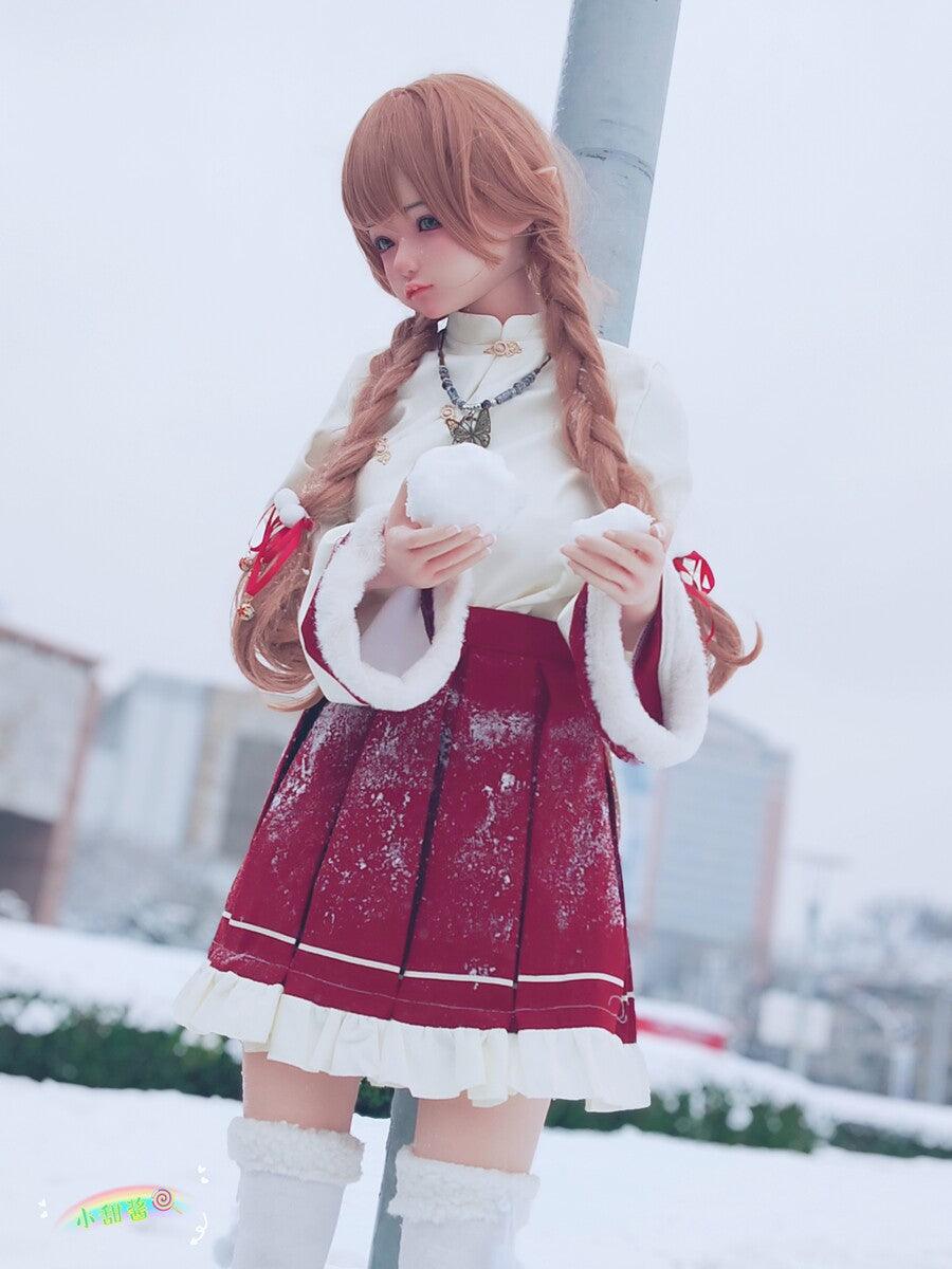 SHEDOLL – Erin - 148cm/4ft10 C-cup - Silicone Head + TPE Body Sex Doll - 76dollshop