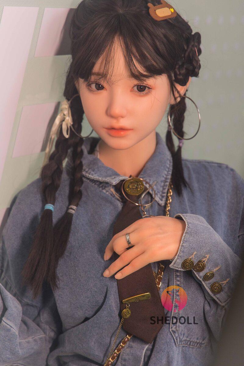 SHEDOLL – Zhiyuan - 158cm/5ft2 C-cup - Silicone Head + TPE Body Sex Doll - 76dollshop