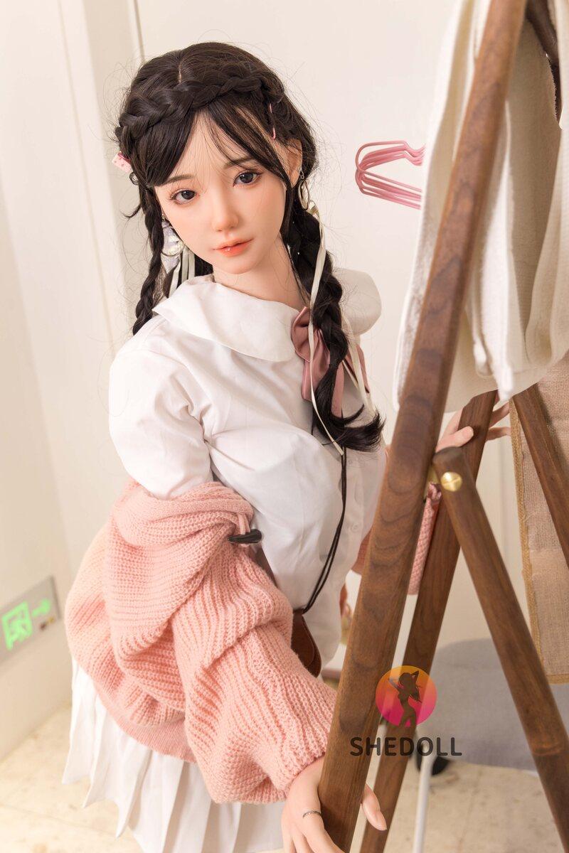 SHEDOLL – Zhiyuan - 165cm/5ft5 E-cup - Silicone Head + TPE Body Sex Doll - 76dollshop