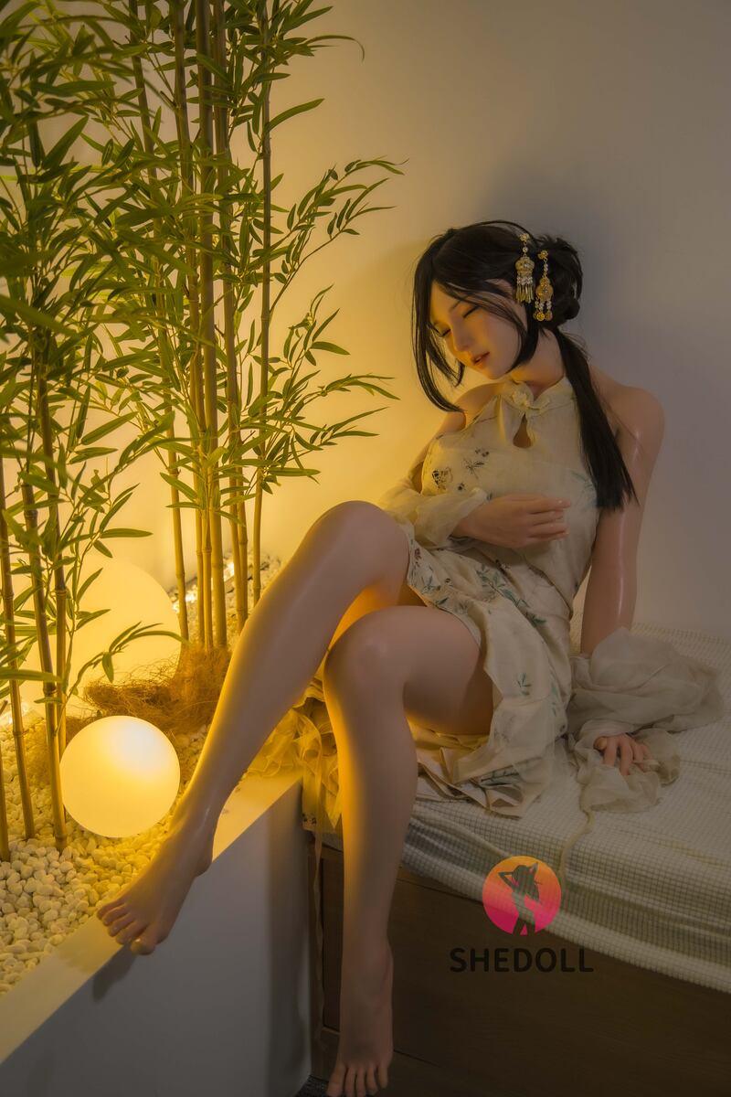 SHEDOLL – Meng - 158cm/5ft2 C-cup - Silicone Head + TPE Body Sex Doll - 76dollshop