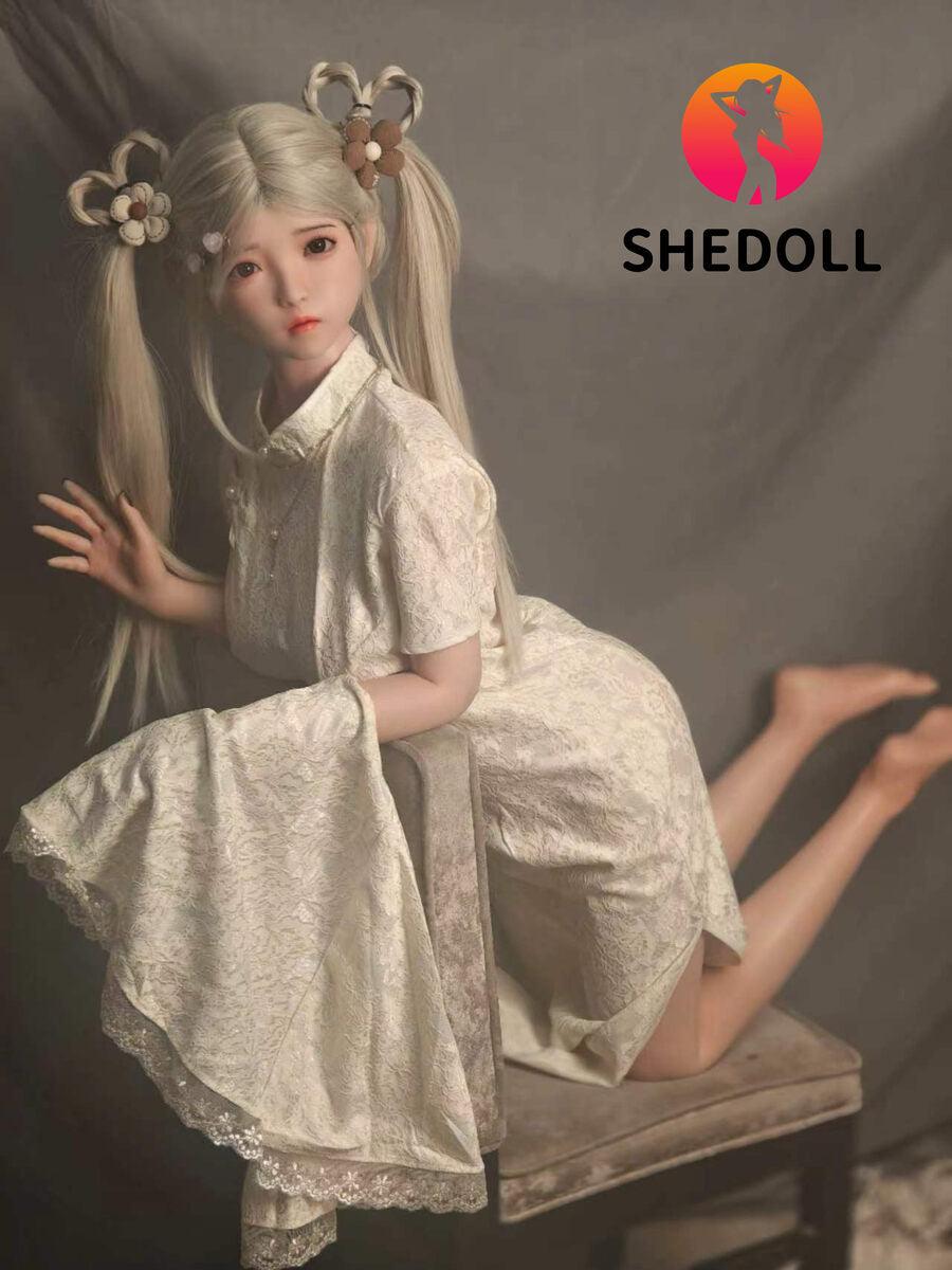 SHEDOLL – Luo Xiaoyi - 148cm/4ft10 C-cup - Silicone Head + TPE Body Sex Doll - 76dollshop