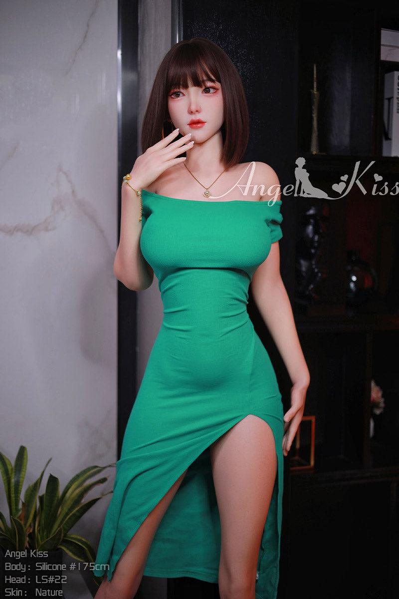 Angelkiss Doll - Eula - 175cm/5ft9 D cup - Silicone Sex Doll - 76dollshop
