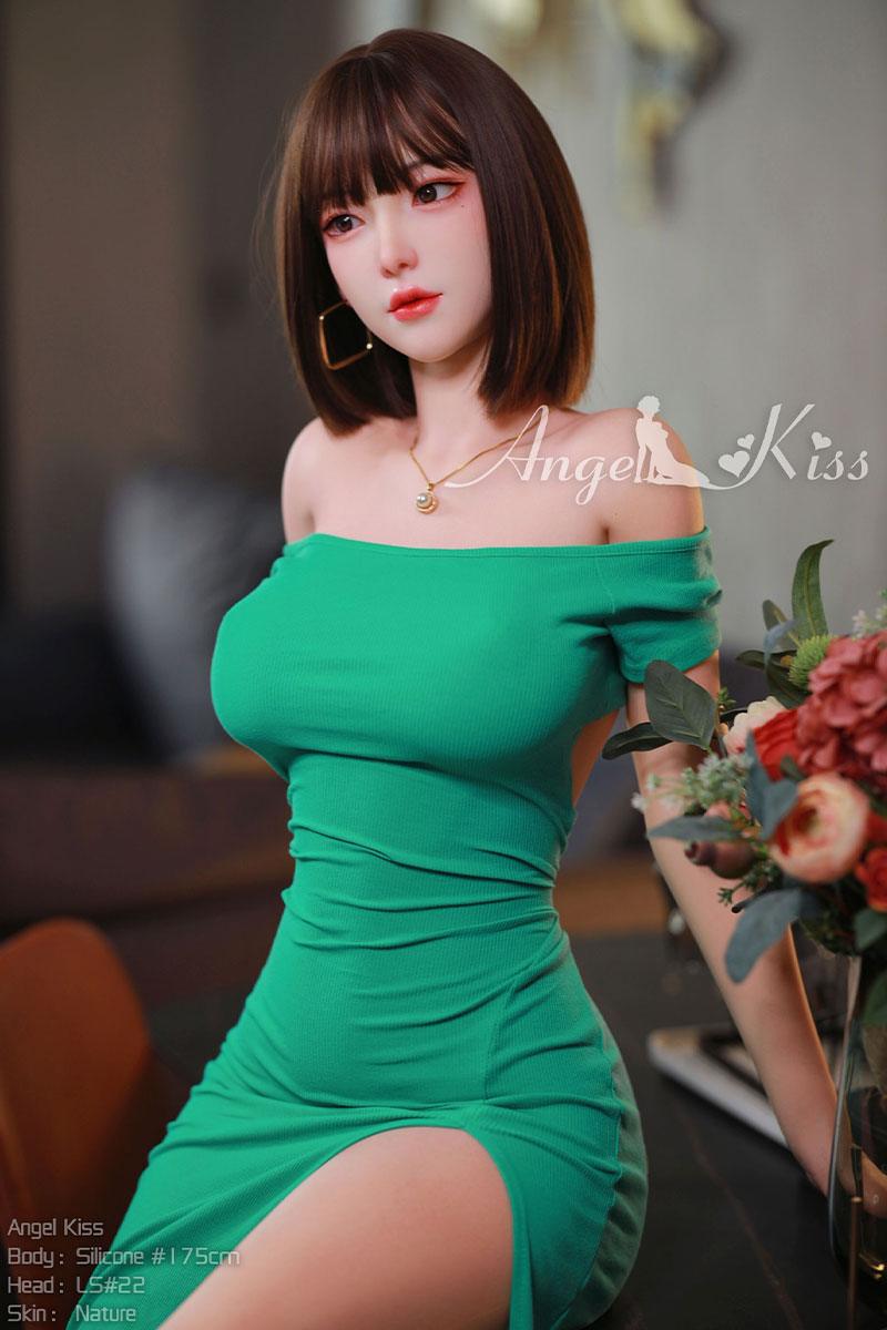 Angelkiss Doll - Eula - 175cm/5ft9 D cup - Silicone Sex Doll - 76dollshop