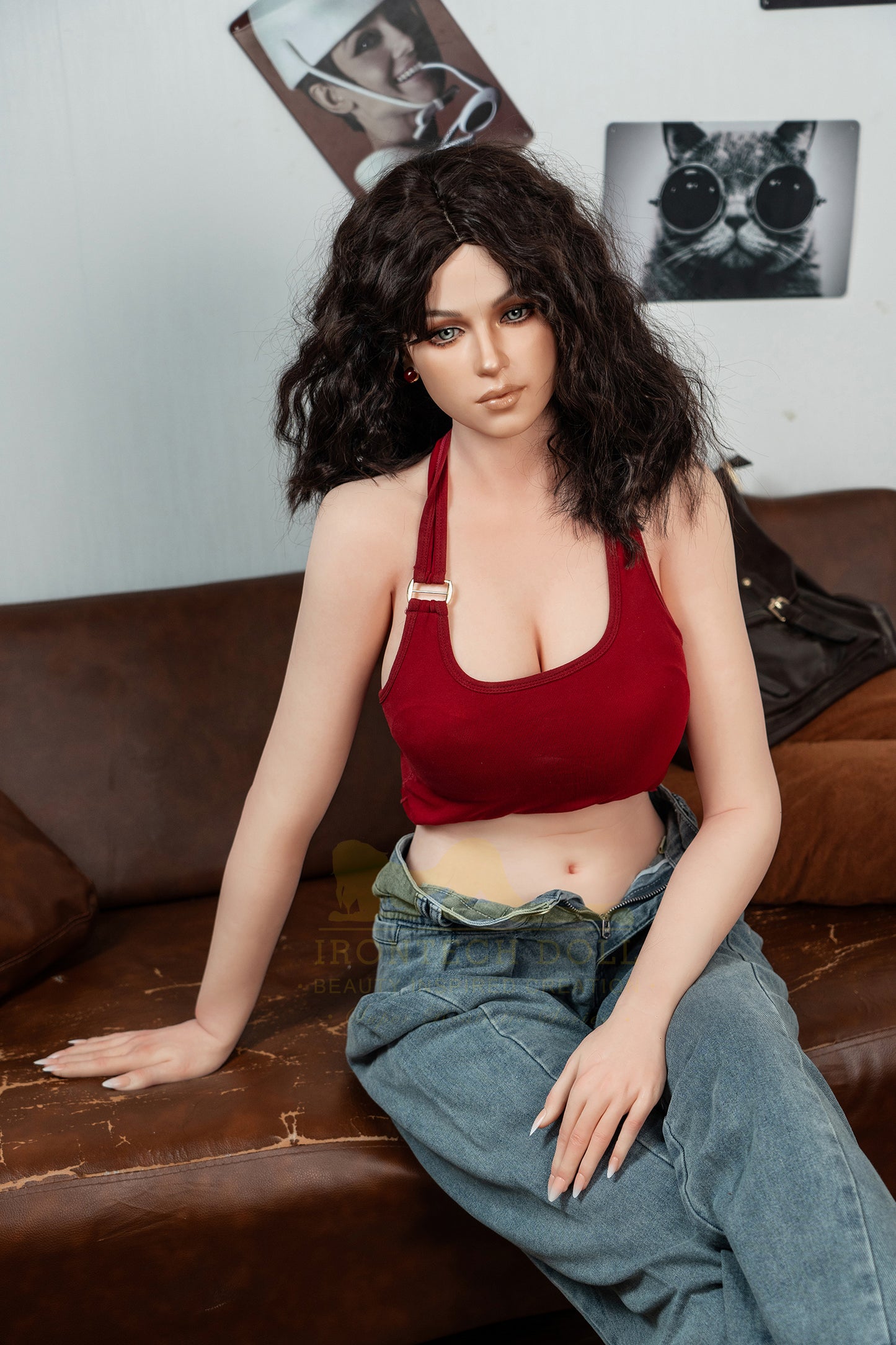 Irontech – Trista Milne - 166 公分/5 英尺 5 D 杯矽膠性玩偶