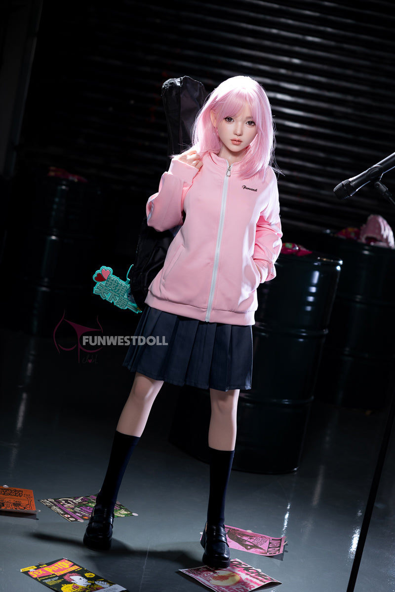 FunWest Doll - White Nika - 152cm/4ft12 D-cup - Silicone Sex Doll