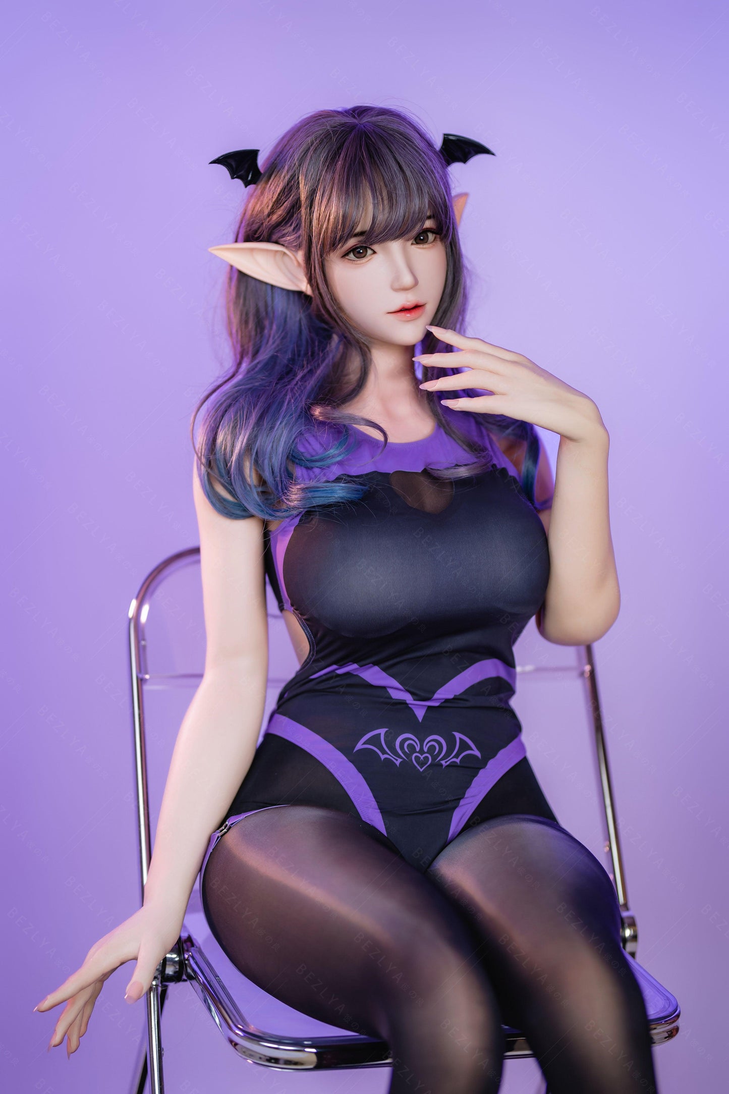 Bezlya - Yulania - 155cm/5ft1 - 2.2CF C-cup - Silicone Sex Doll - 76dollshop