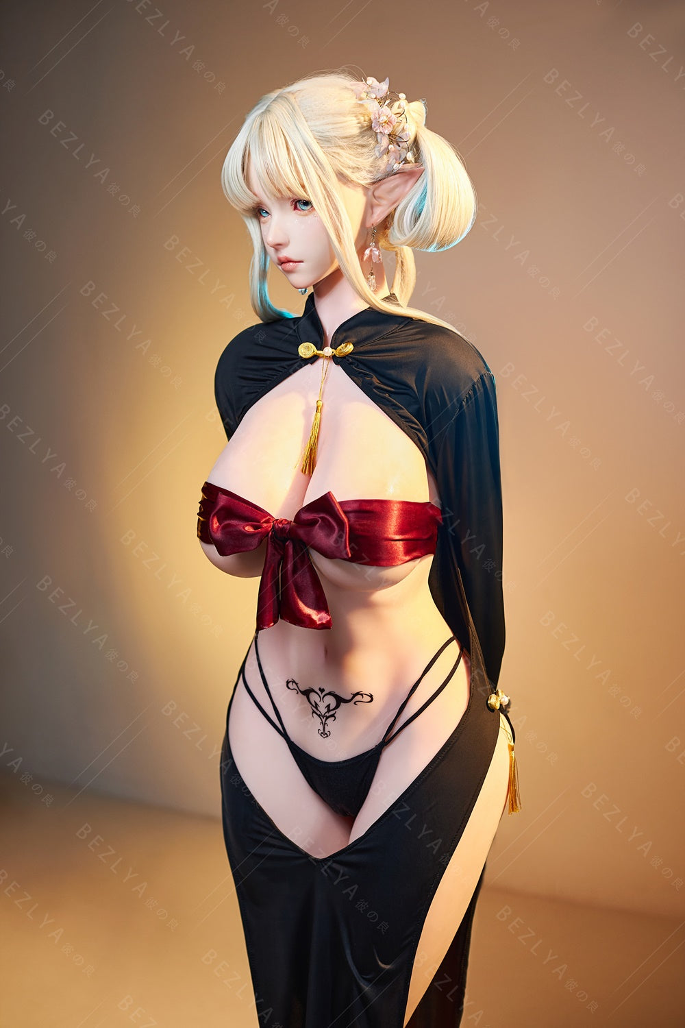 Bezlya - Calla - 155cm/5ft1 - 2.0 F-cup - Silicone Head + TPE Body Sex Doll