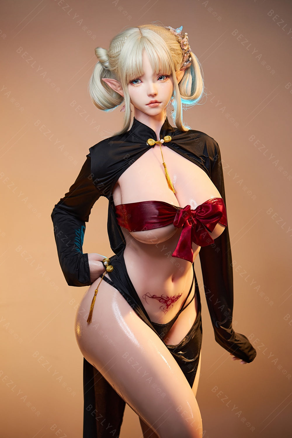 Bezlya - Calla - 155cm/5ft1 - 2.0 F-cup - Silicone Head + TPE Body Sex Doll