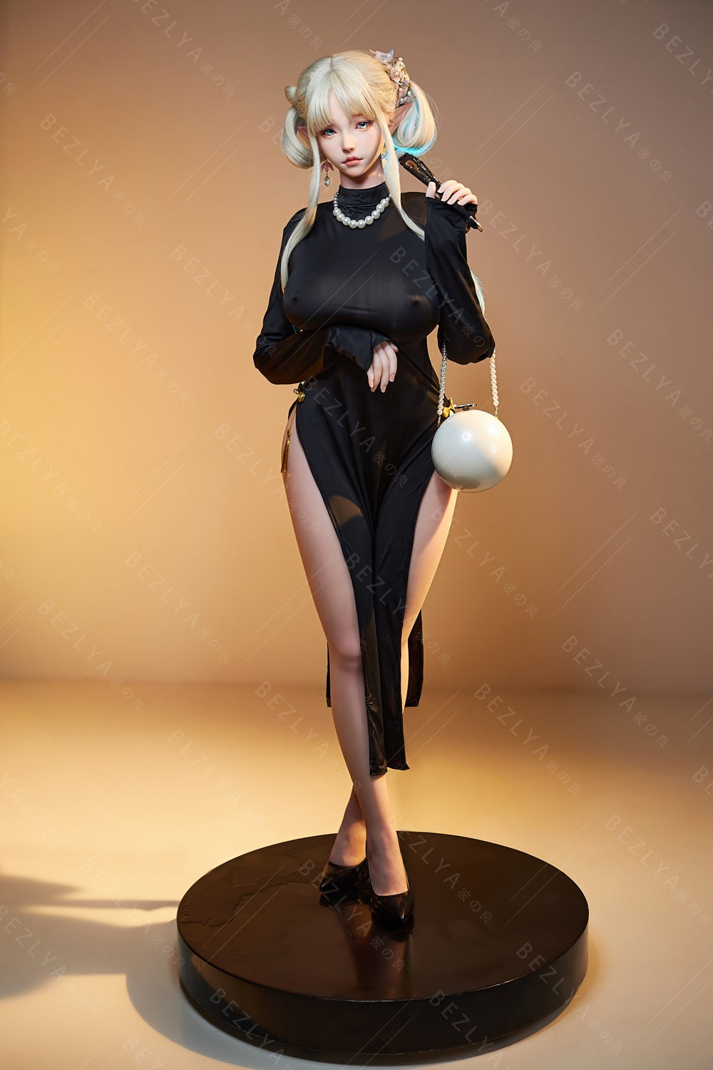 Bezlya - Calla - 155cm/5ft1 - 2.0 F-cup - Silicone Head + TPE Body Sex Doll