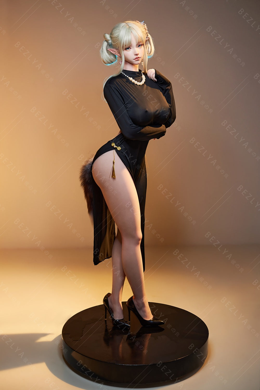 Bezlya - Calla - 155cm/5ft1 - 2.0 F-cup - Silicone Head + TPE Body Sex Doll