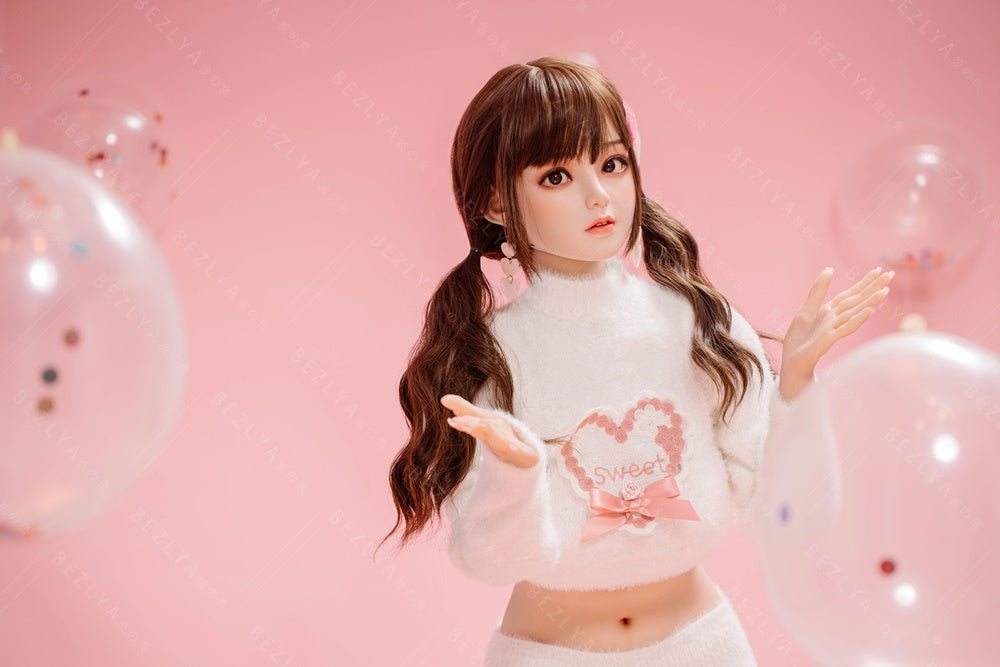 Bezlya - Convallaria - 149cm/4ft11 - 2.0 D-cup - Silicone Head + TPE Body Sex Doll