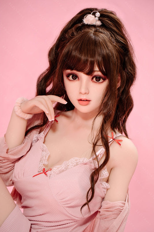 Bezlya - 鈴蘭 - 149cm/4ft10.75 - 2.0 D 杯 - 矽膠頭 + TPE 身體性玩偶