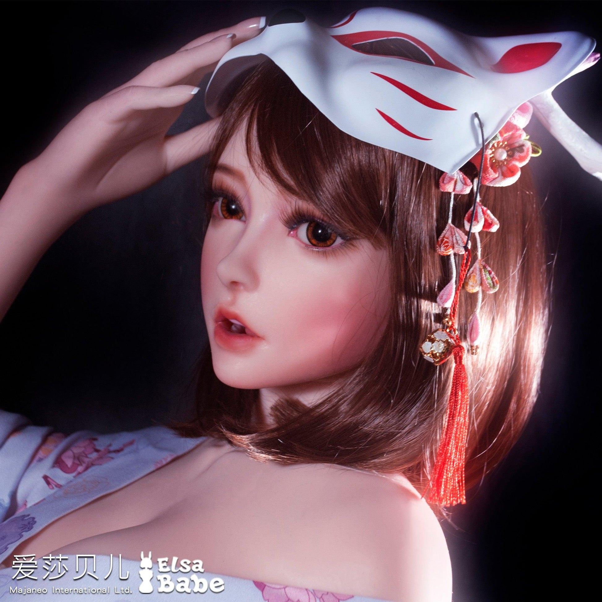 Elsababe – Akimoto Mitsuki - 150cm/4ft11 - Silicone Sex Doll - 76dollshop