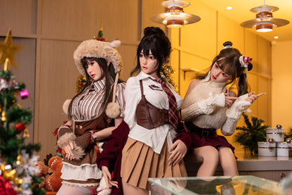 Bezlya - 鈴蘭 - 149cm/4ft10.75 - 2.0 D 杯 - 矽膠頭 + TPE 身體性玩偶