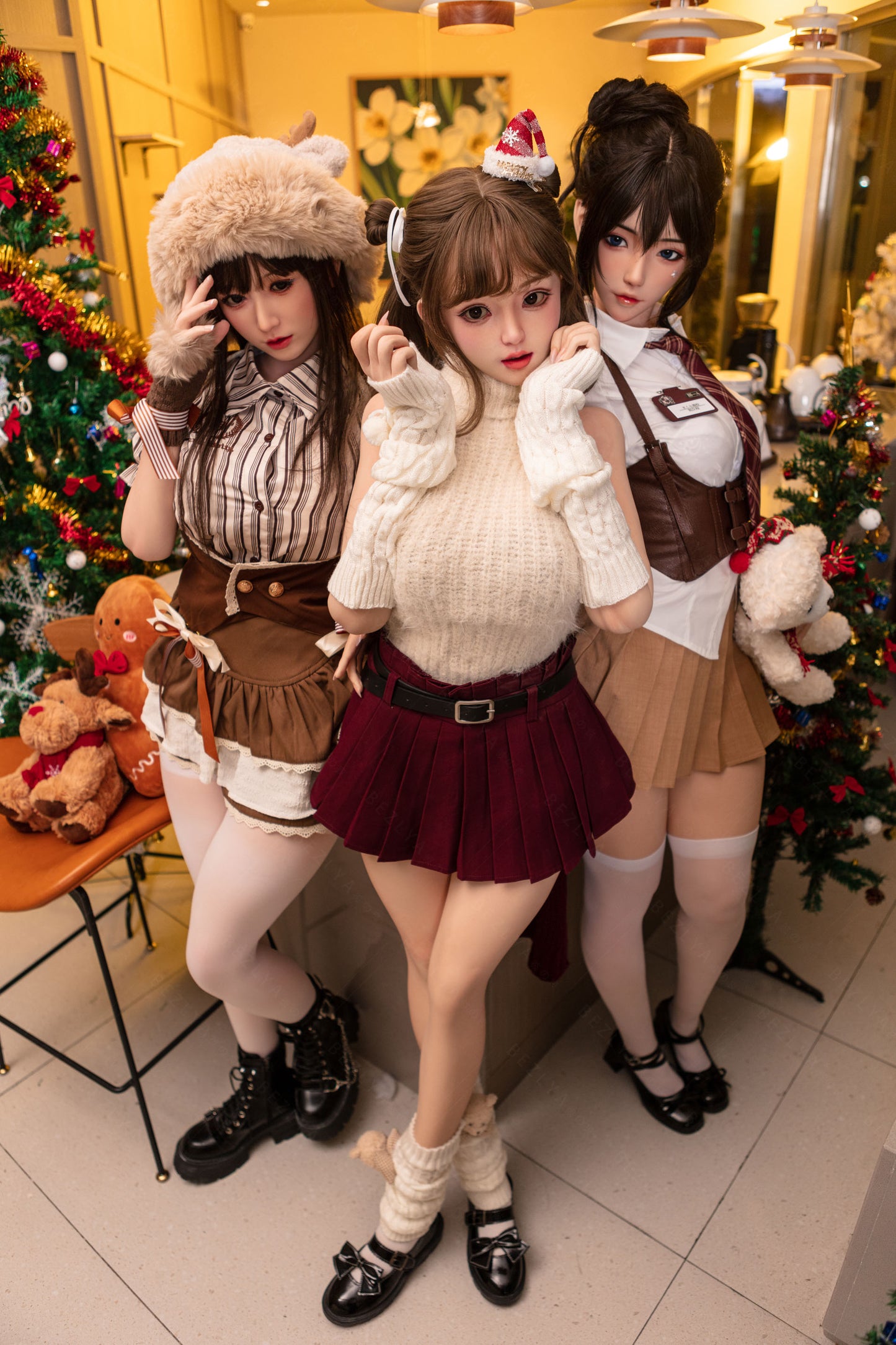Bezlya - 鈴蘭 - 149cm/4ft10.75 - 2.0 D 杯 - 矽膠頭 + TPE 身體性玩偶
