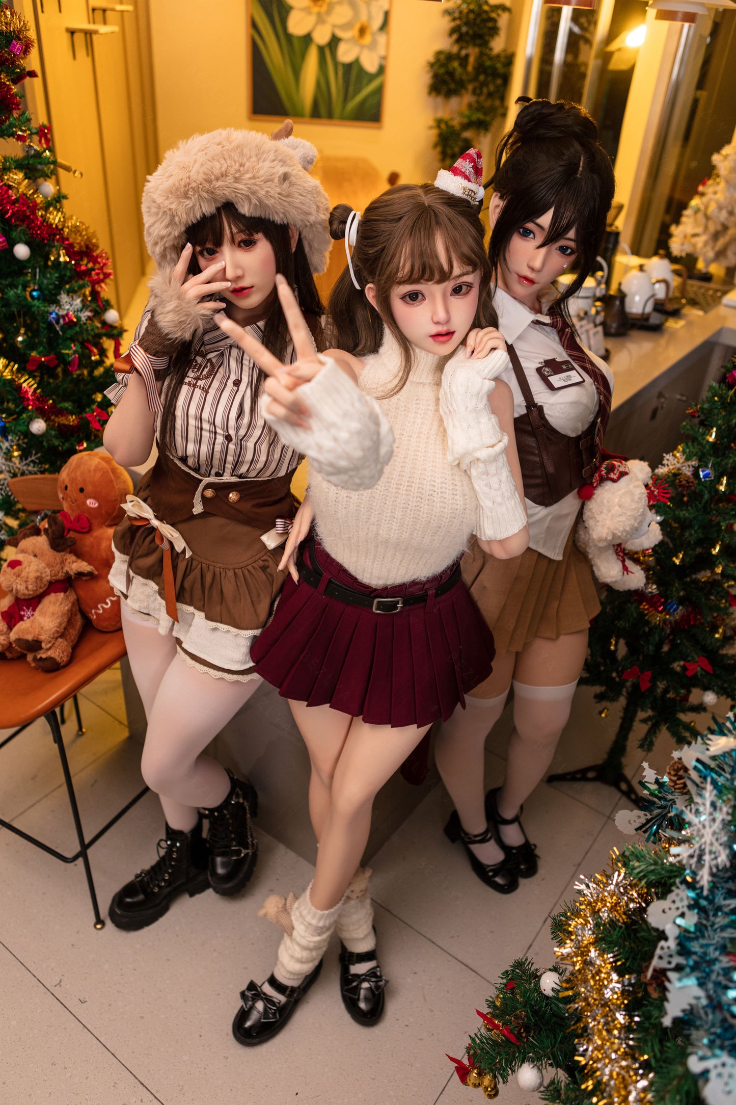 Bezlya - 鈴蘭 - 149cm/4ft10.75 - 2.0 D 杯 - 矽膠頭 + TPE 身體性玩偶