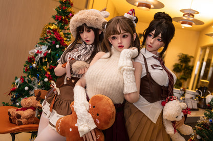 Bezlya - 鈴蘭 - 149cm/4ft10.75 - 2.0 D 杯 - 矽膠頭 + TPE 身體性玩偶
